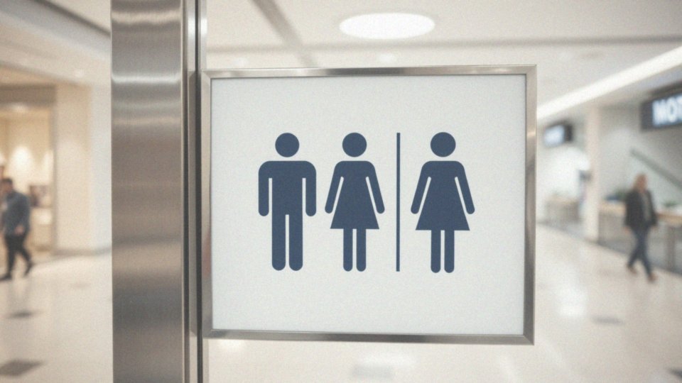 Jakie są zasady dotyczące rozpoznawalności oznaczeń toalet?