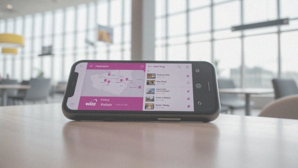 Jak działa wynajem hotelu w aplikacji Wizz Air?