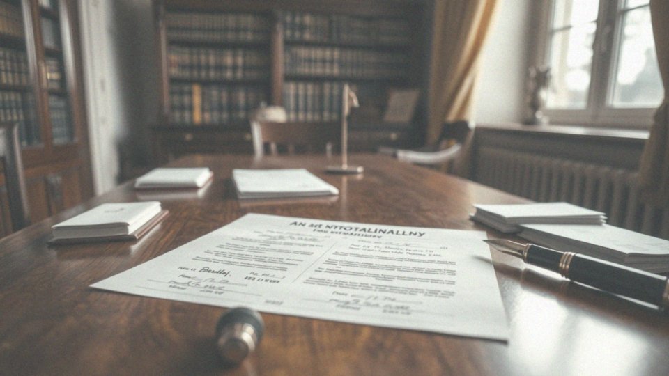 Co to jest akt notarialny w kontekście umowy dożywocia?