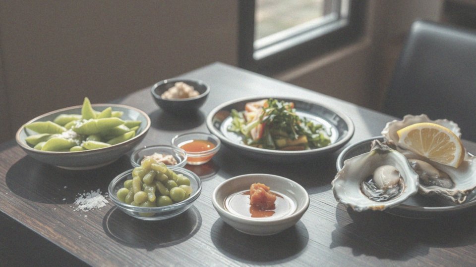 Jakie smaki dominują w przystawkach do sushi?