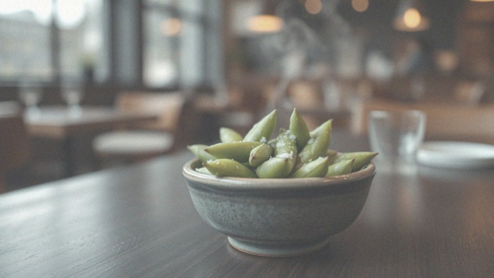 Jak edamame poprawia apetyt przed głównym daniem?