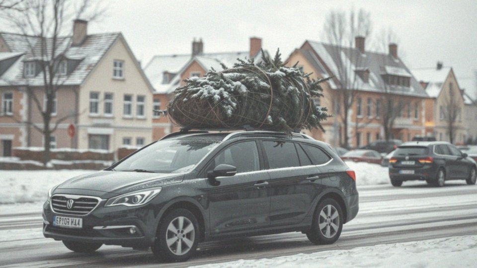 Jak transportować choinkę do domu?