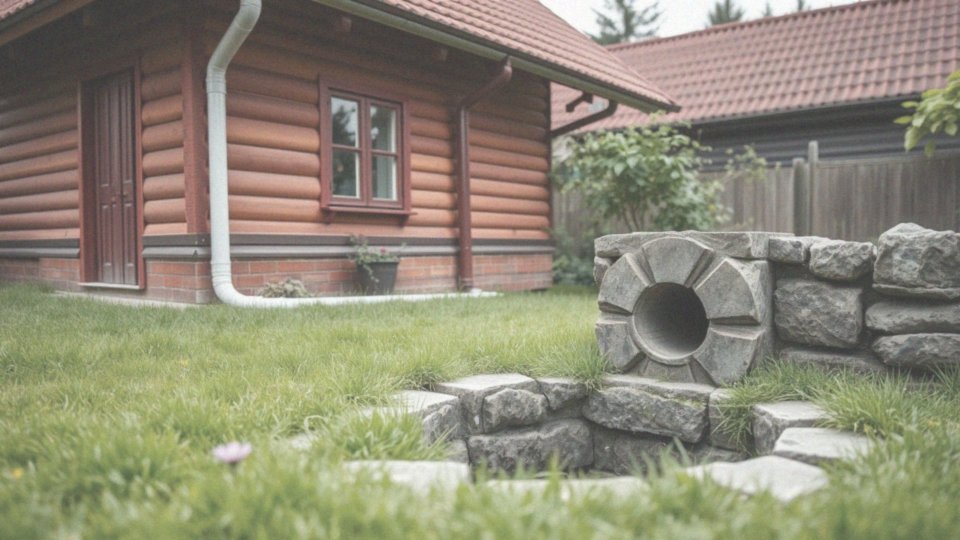 Jakie jest znaczenie odprowadzenia wody z rynien do studni?