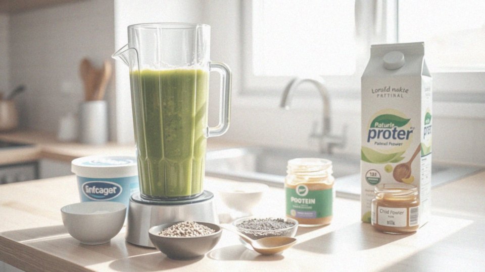Czy smoothie mogą zawierać dodatek białka?