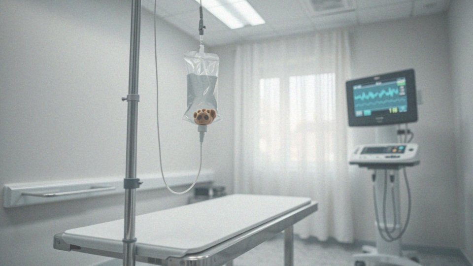 Jak weterynarz monitoruje zdrowie psa podczas płynoterapii?