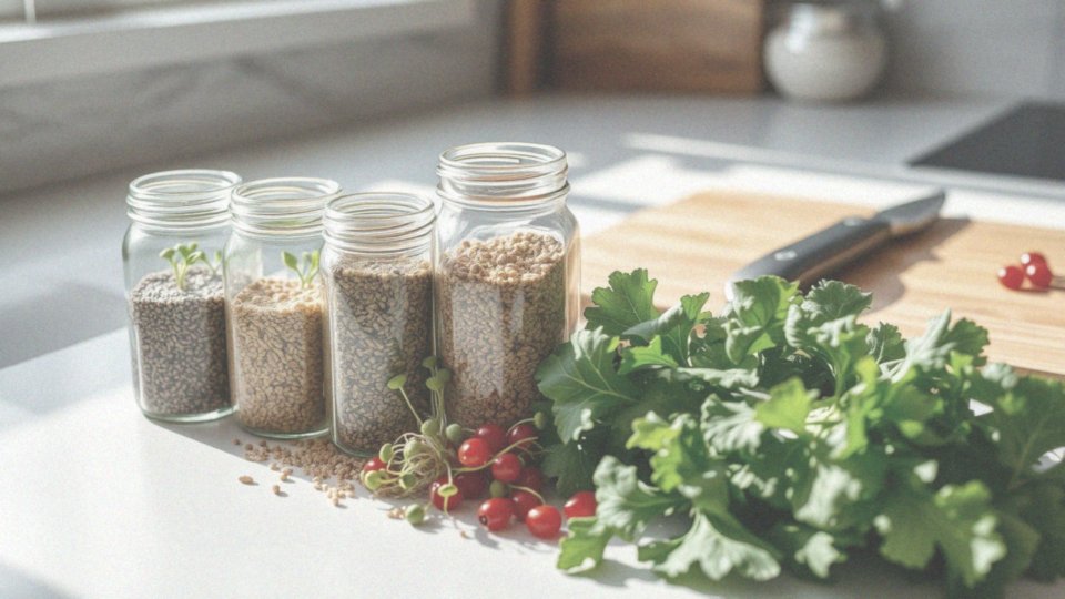 Jakie inne superfoods można stosować w kuchni obok kiełków rzodkiewki?