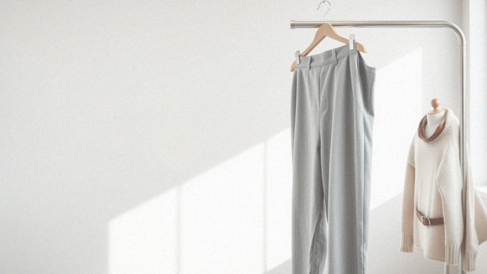 Dlaczego warto wybrać spodnie paperbag w kolorze jasnoszarym?