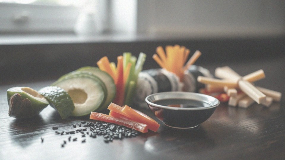 Jakie alternatywy dla ryb są dostępne w sushi?