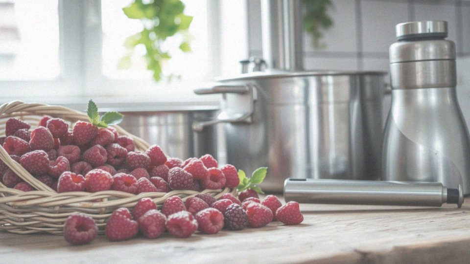 Jakie są metody przygotowania soku z malin?