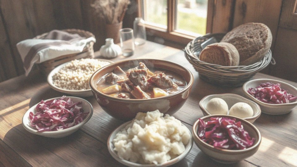 Jakie są ulubione dodatki do gulaszu wieprzowego?