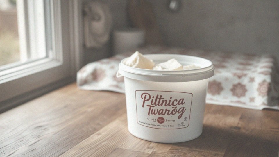 Ser Piątnica w wiaderku – idealny twaróg do serników w Biedronce